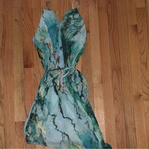 Beautiful light weight multicolored sundress -size small